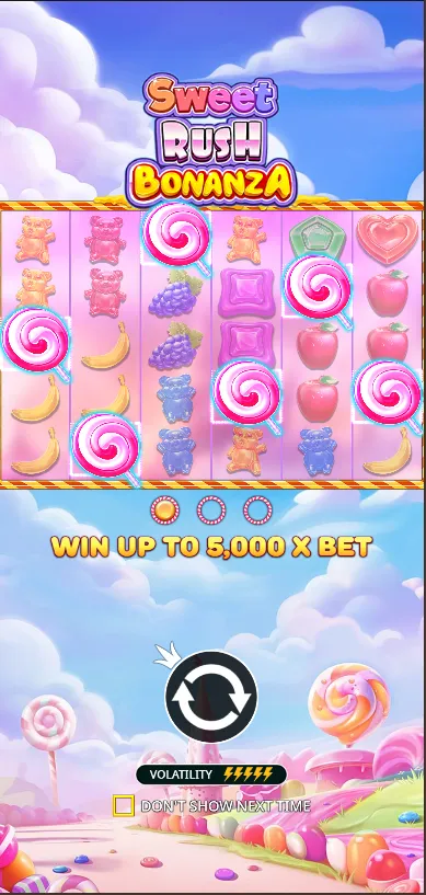 Sweet Rush Bonanza max win